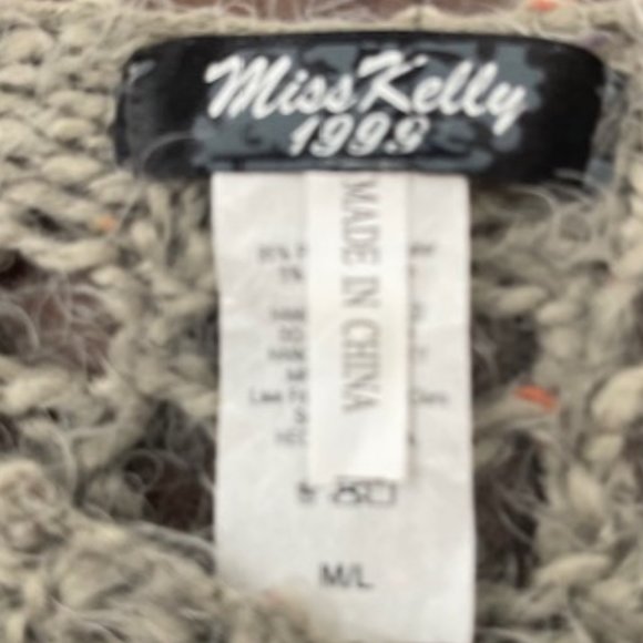 Shrug Poncho Crochet - Grey - Picture 14 of 14